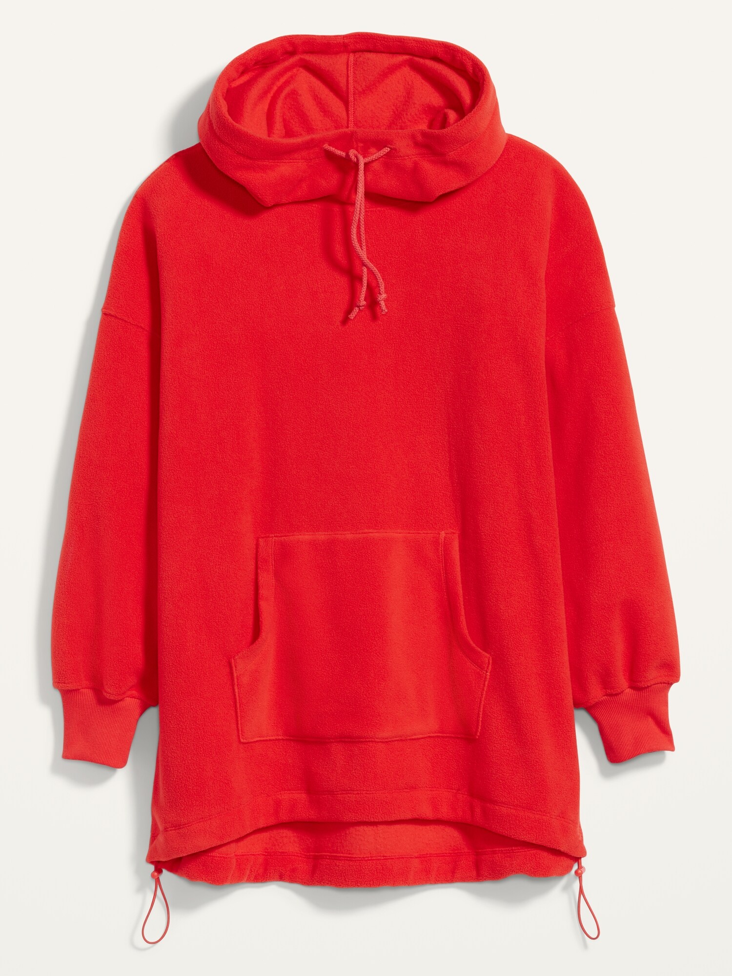 Oversized micro performance fleece pullover hoodie for wome new arrivals