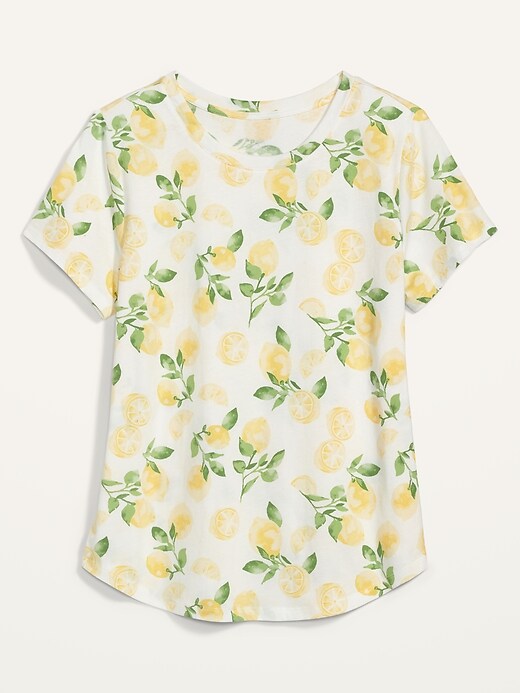 Image number 1 showing, EveryWear Patterned Short-Sleeve Tee for Women