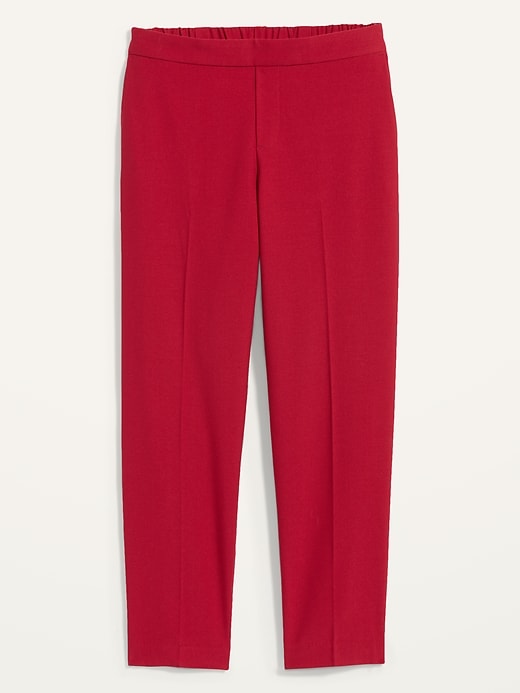 Mid-Rise Straight Pull-On Ankle Pants for Women | Old Navy