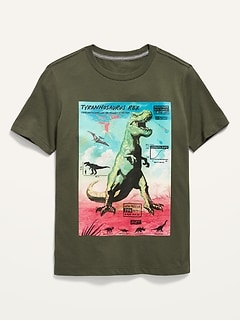 Graphic Short-Sleeve T-Shirt For Boys