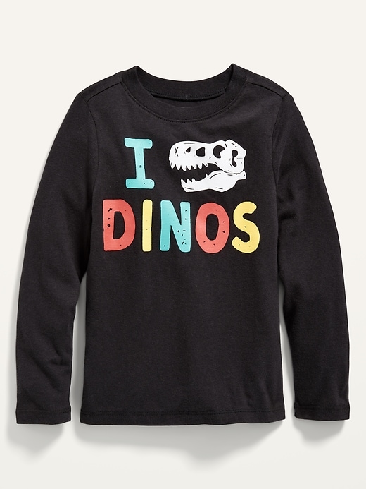 View large product image 1 of 1. Unisex Graphic Long-Sleeve T-Shirt for Toddler