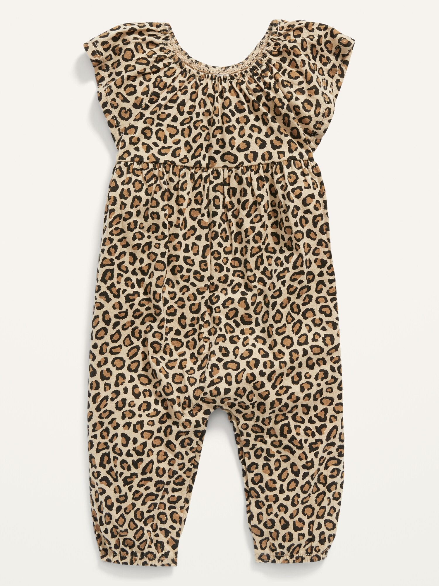FlutterSleeve Jersey Jumpsuit for Baby Old Navy