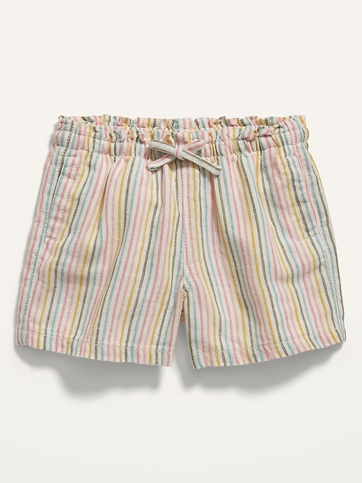 Girls striped shorts best sale