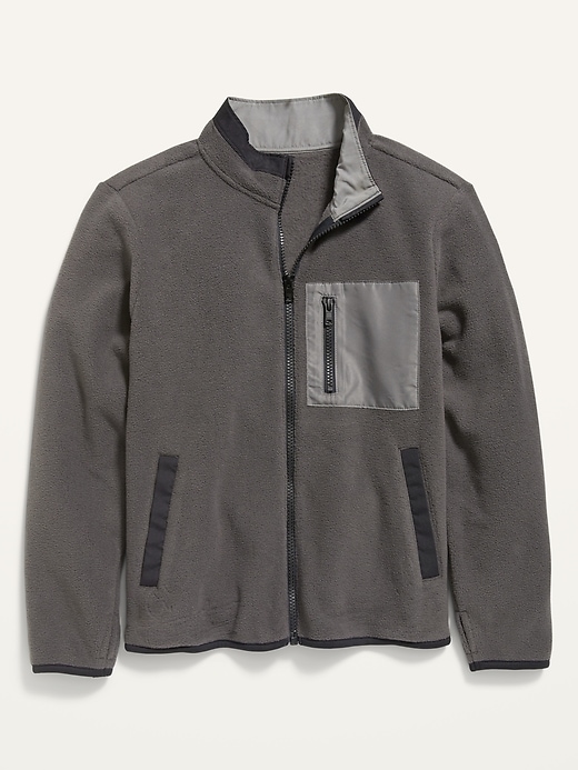 View large product image 1 of 2. Micro Fleece Zip Jacket For Boys
