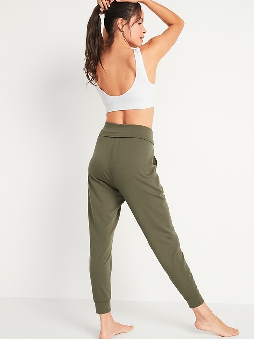 Image number 2 showing, Mid-Rise Live-In Jogger Sweatpants