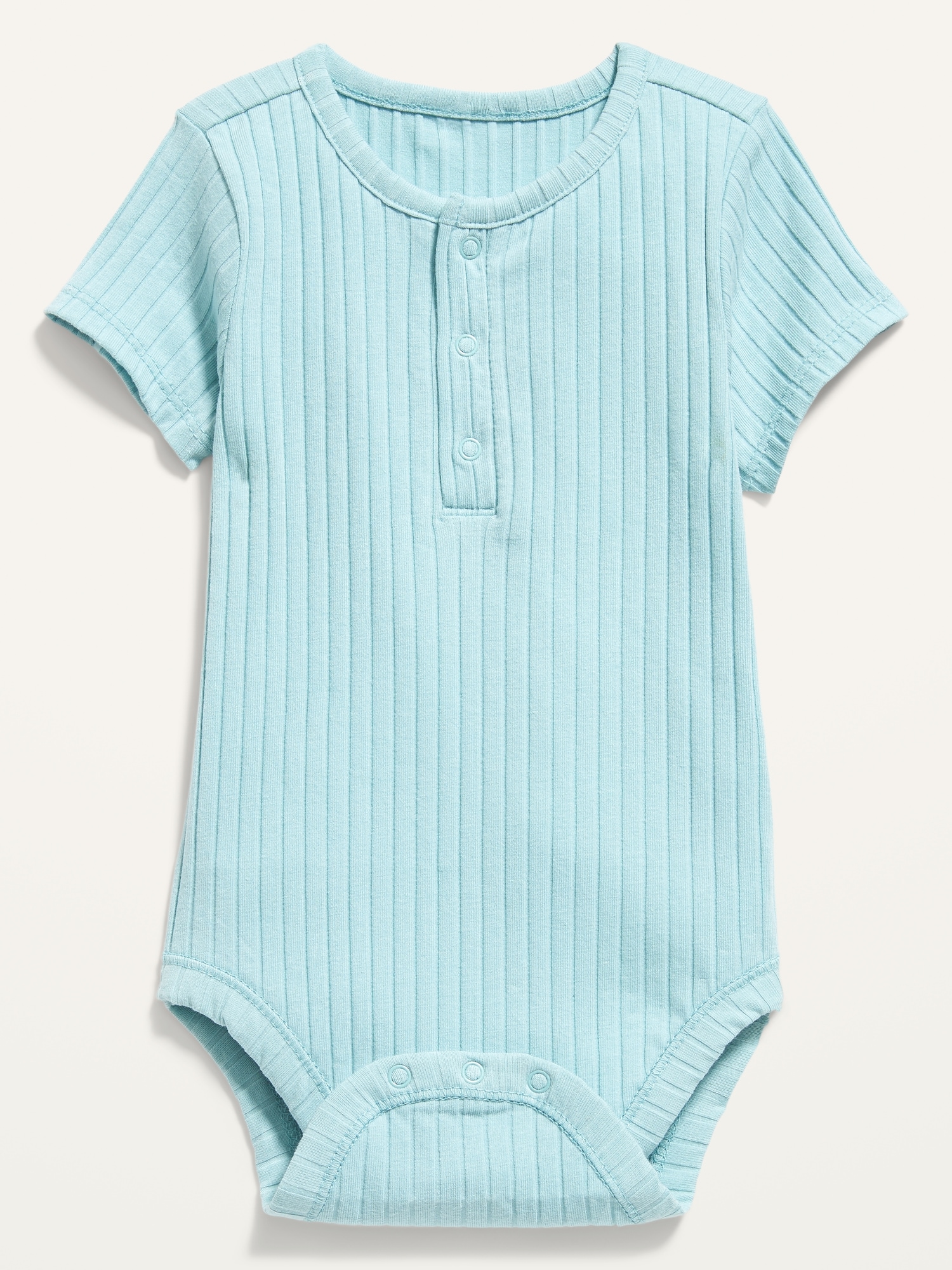 Unisex Rib-Knit Henley Bodysuit for Baby | Old Navy