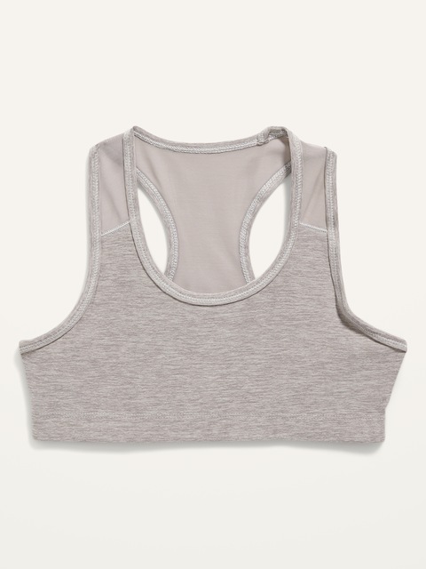 SOUTIEN-GORGE D'ENTRAÎNEMENT GO-DRY À DOS NAGEUR ET GARNITURE EN MAILLE POUR FILLE