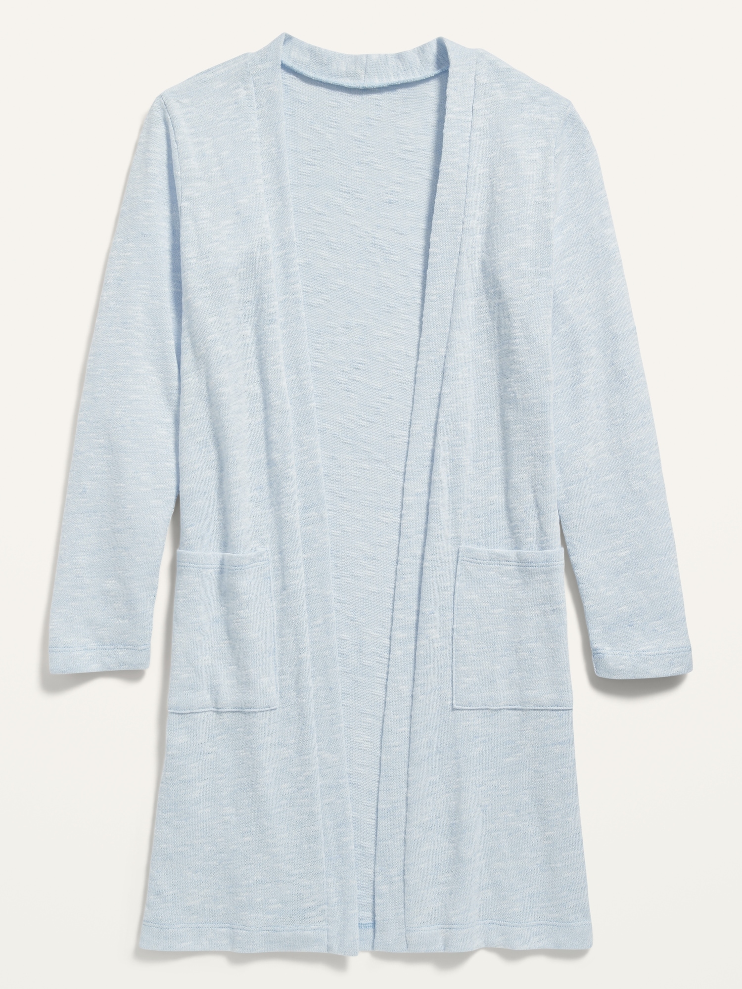 Super-Long Open-Front Marled Sweater for Girls | Old Navy