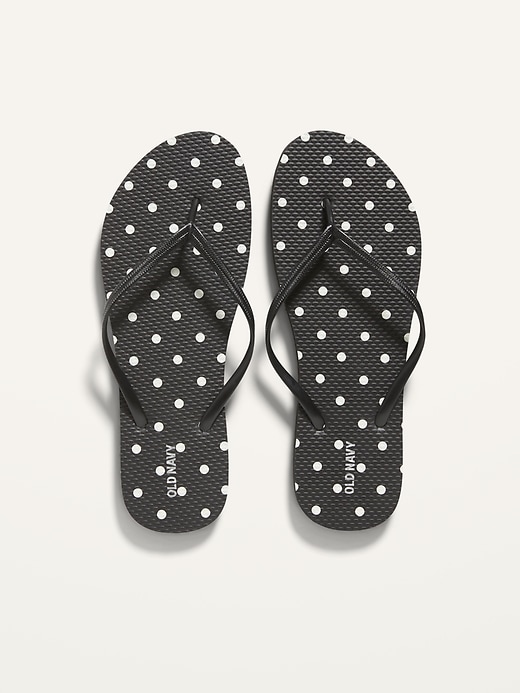 Patterned Flip-Flops For Women