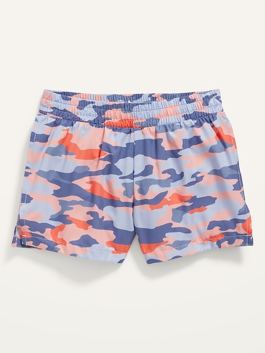 Go-Dry Cool Printed Dolphin-Hem Run Shorts for Girls | Old Navy