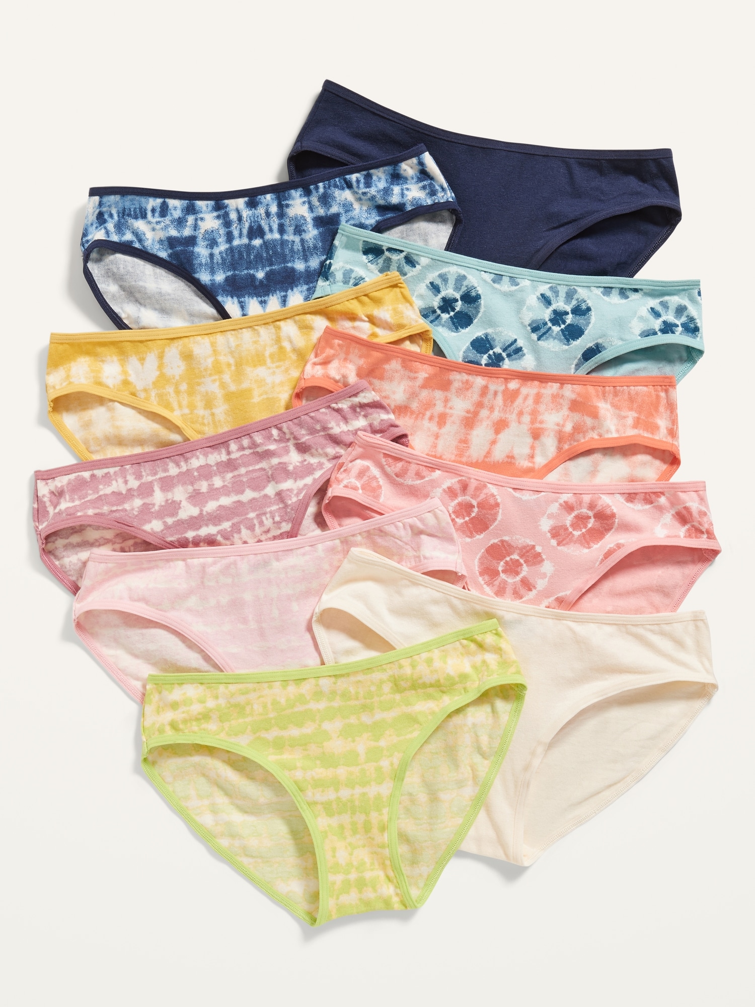 Bikini Underwear 10-Pack for Girls