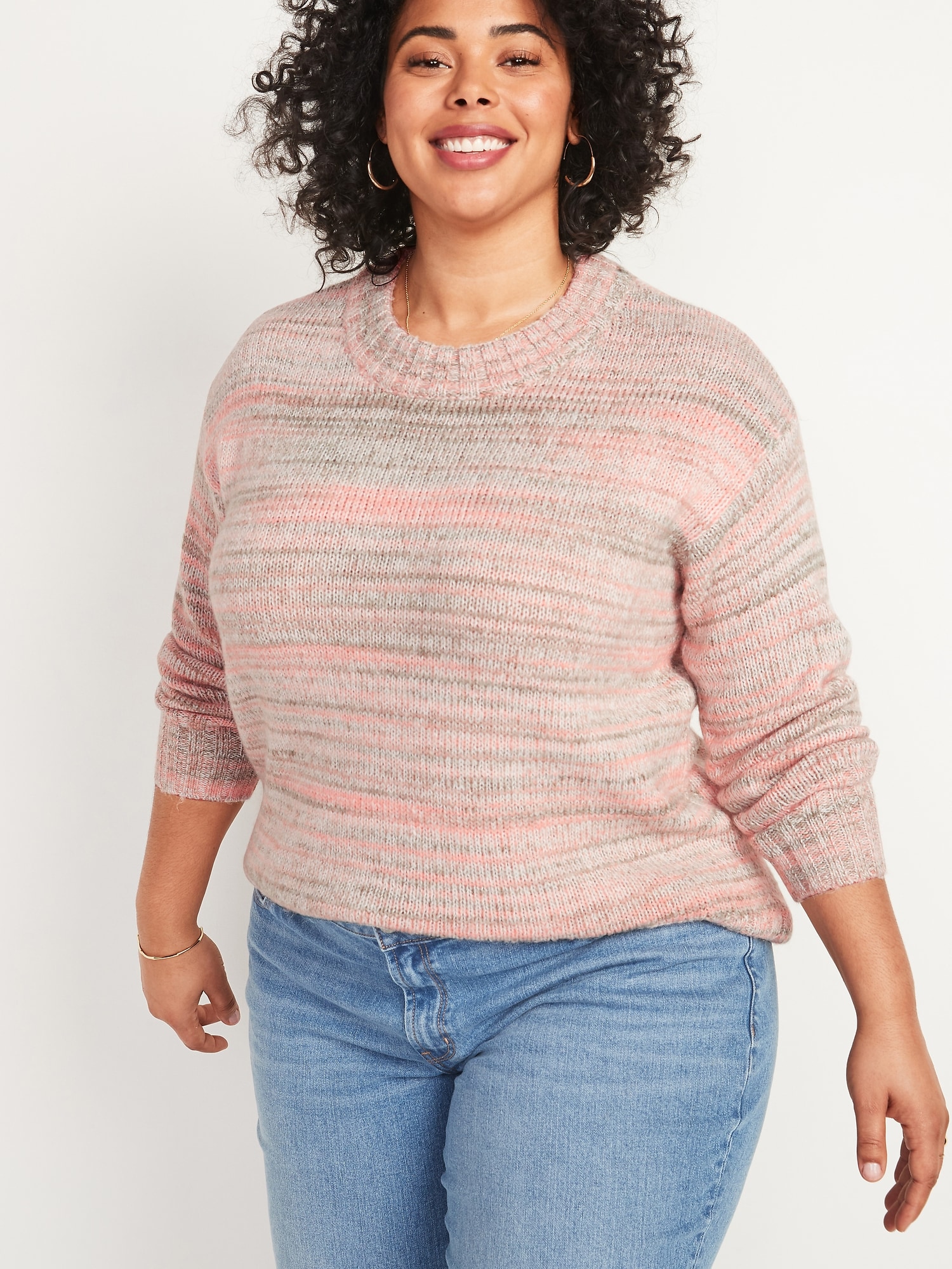 Plus size sale sweater tops