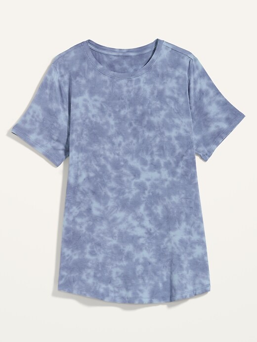 Image number 4 showing, Luxe Tie-Dye Crew-Neck Tee