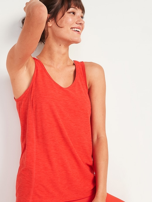Image number 1 showing, Breathe ON Tie-Back Tank Top