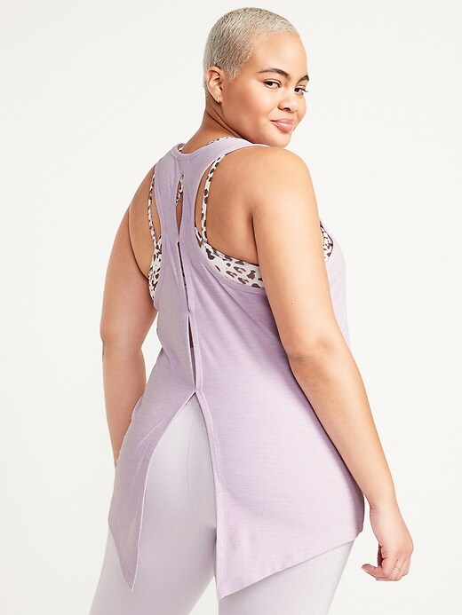 Image number 6 showing, Breathe ON Tie-Back Performance Tank Top