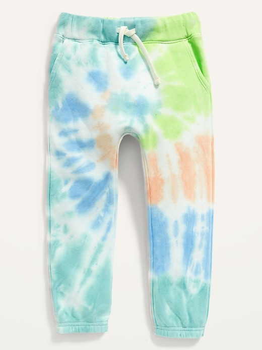 View large product image 1 of 2. Unisex Vintage Tie-Dye Jogger Sweatpants for Toddler
