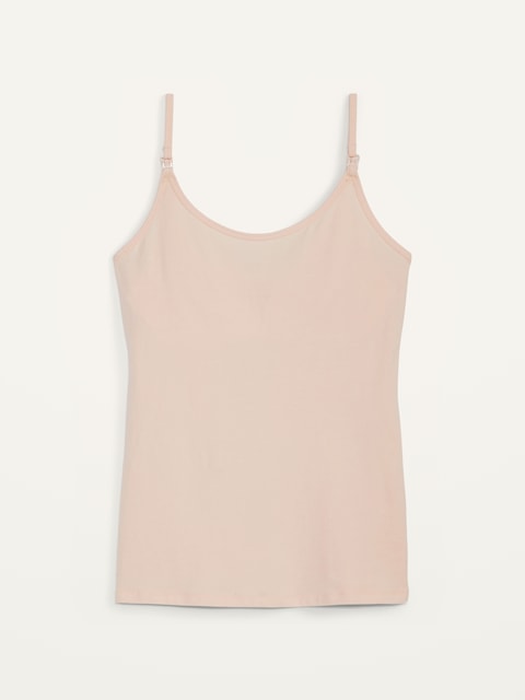 Maternity First-Layer Nursing Cami Top