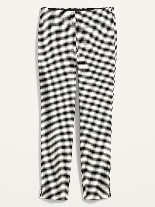 Image number 4 showing, High-Waisted Twill Super Skinny Ankle Pants for Women