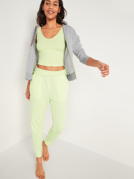 Image number 8 showing, Mid-Rise Live-In Jogger Sweatpants