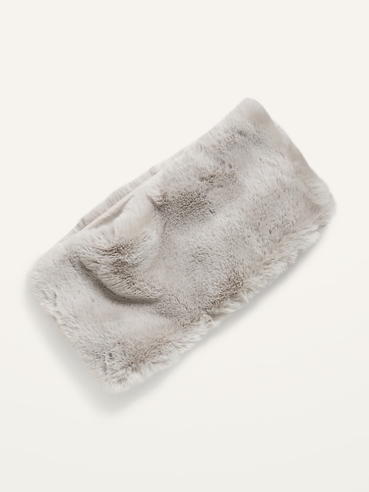 View large product image 2 of 2. Cozy Faux-Fur Neck Warmer for Women