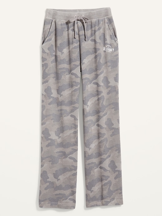 View large product image 1 of 1. Extra High-Waisted Logo-Graphic Sweatpants