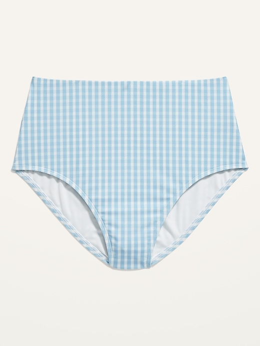 Old Navy High-Waisted Pucker Classic Bikini Swim Bottoms for Women