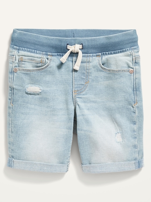 old navy ripped jean shorts