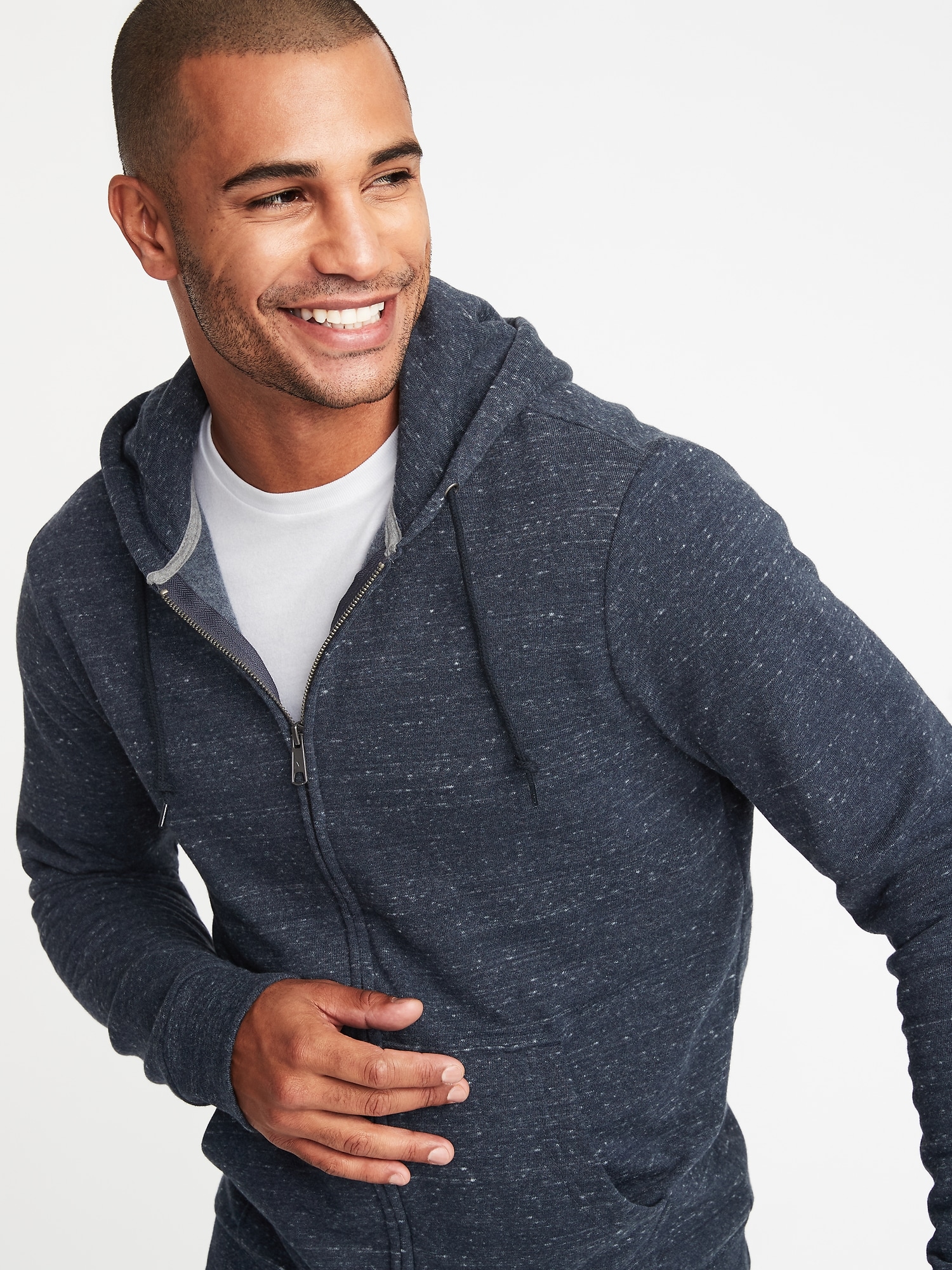 SoftWashed ZipFront Hoodie for Men Old Navy