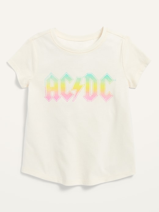 View large product image 1 of 1. Unisex AC/DC® Graphic Short-Sleeve T-Shirt for Toddler