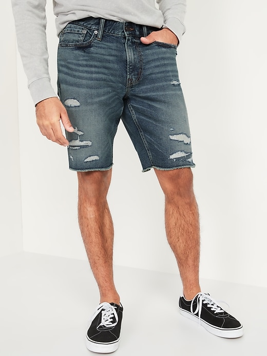 Old navy jean store shorts mens