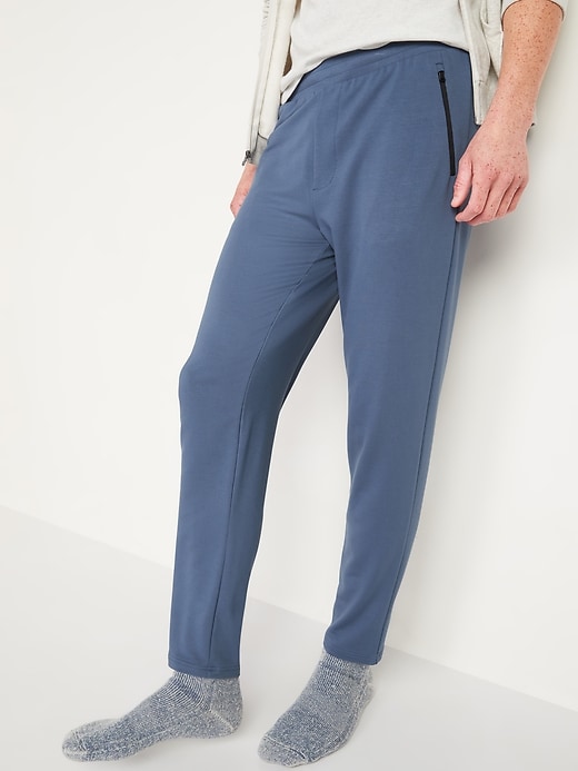 Old Navy - Go-Dry French Terry Tapered-Fit Track Pants for Men