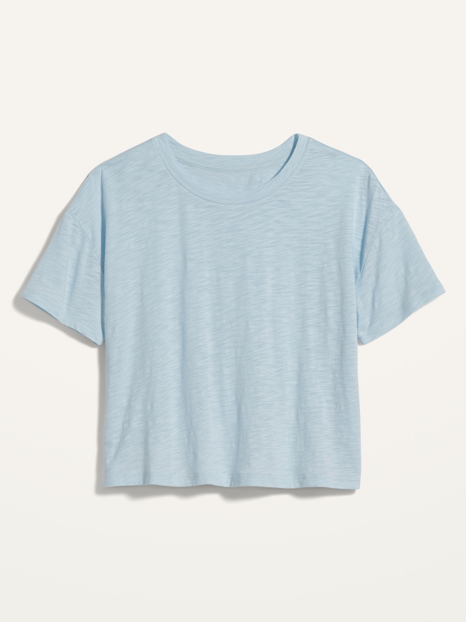 old navy loose fit crop tee