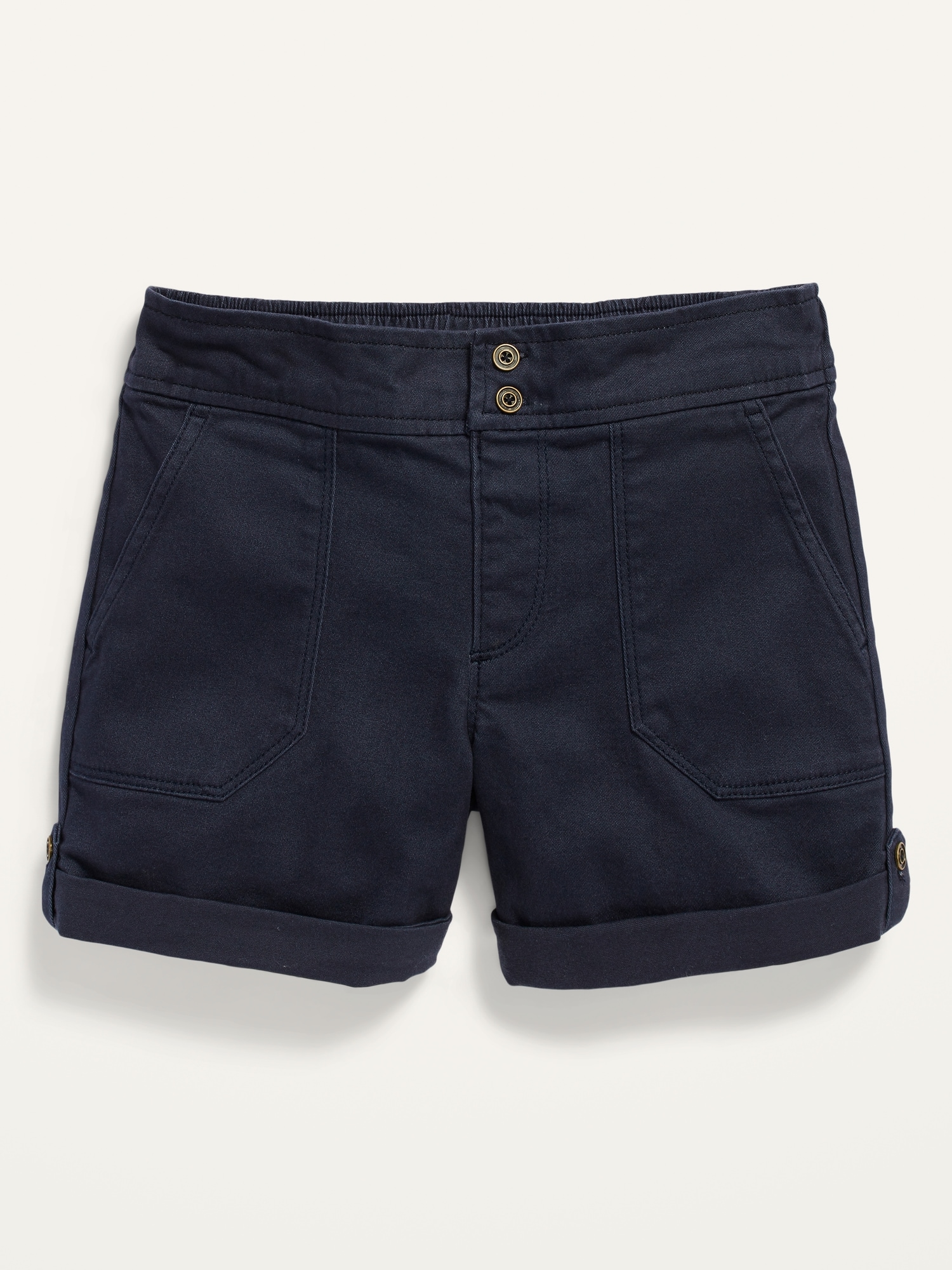 Navy clearance twill shorts