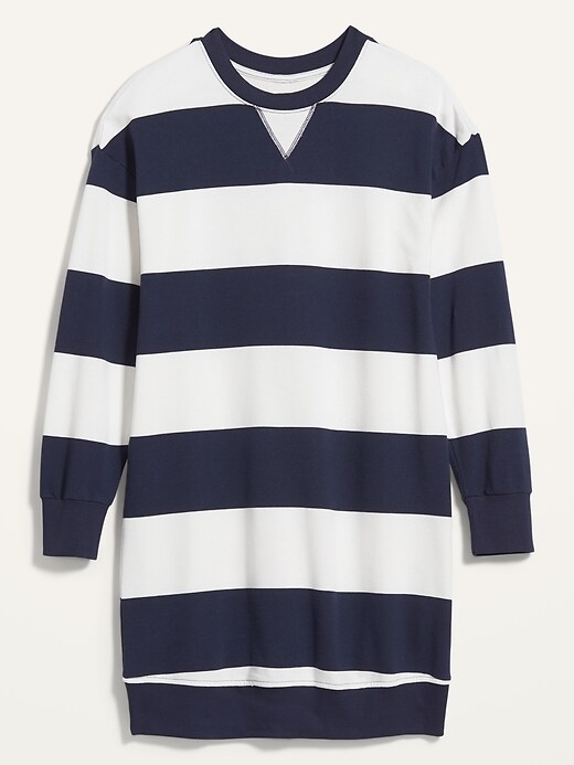 french terry sweatshirt dress