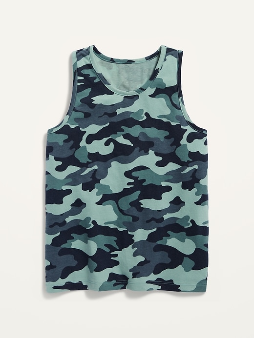 View large product image 1 of 1. Softest Camo Tank Top for Boys