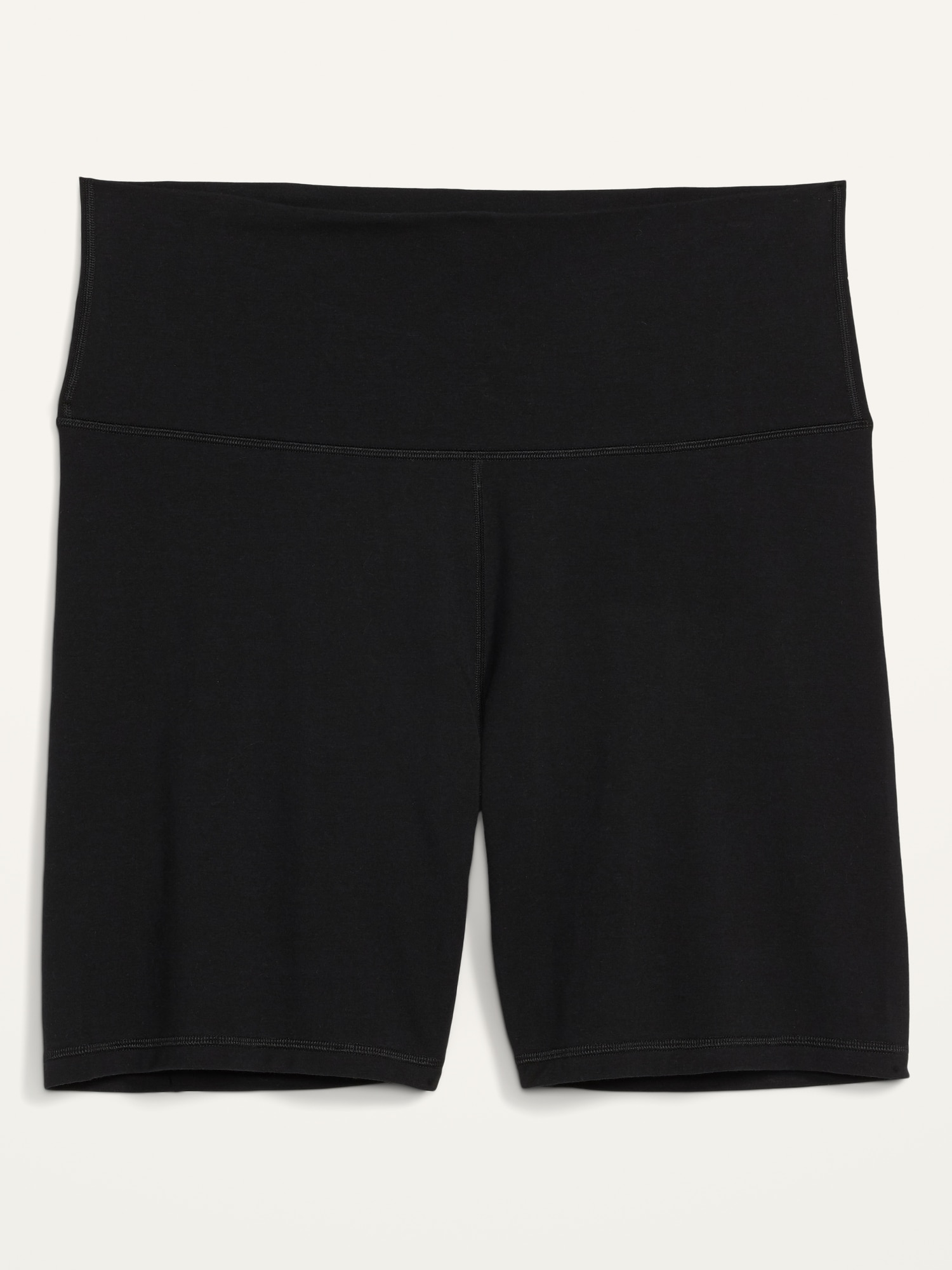 Extra High-Waisted Balance Plus-Size Yoga Shorts -- 8-inch inseam