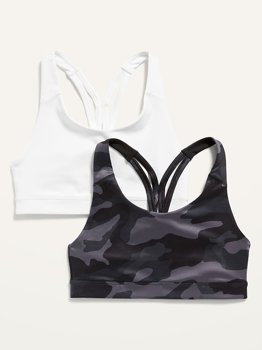 Medium Support Strappy Sports Bra 2-Pack for Women XS-XXL | Old Navy