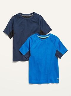 Go-Dry Mesh Performance T-Shirt 2-Pack for Boys