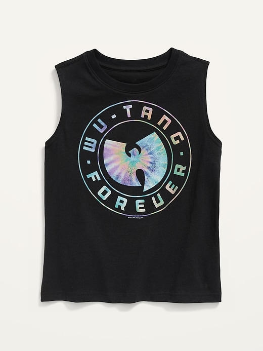 View large product image 1 of 1. Gender-Neutral Pop Culture Graphic Muscle Tee for Kids