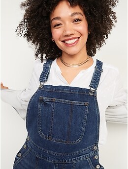 Womens Stretch Denim Overalls BVJ156998 DARKWASH S : : Clothing,  Shoes & Accessories