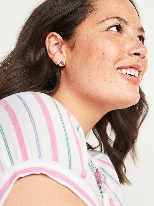 Download Gold-Toned Stud Earrings 5-Pack for Women | Old Navy