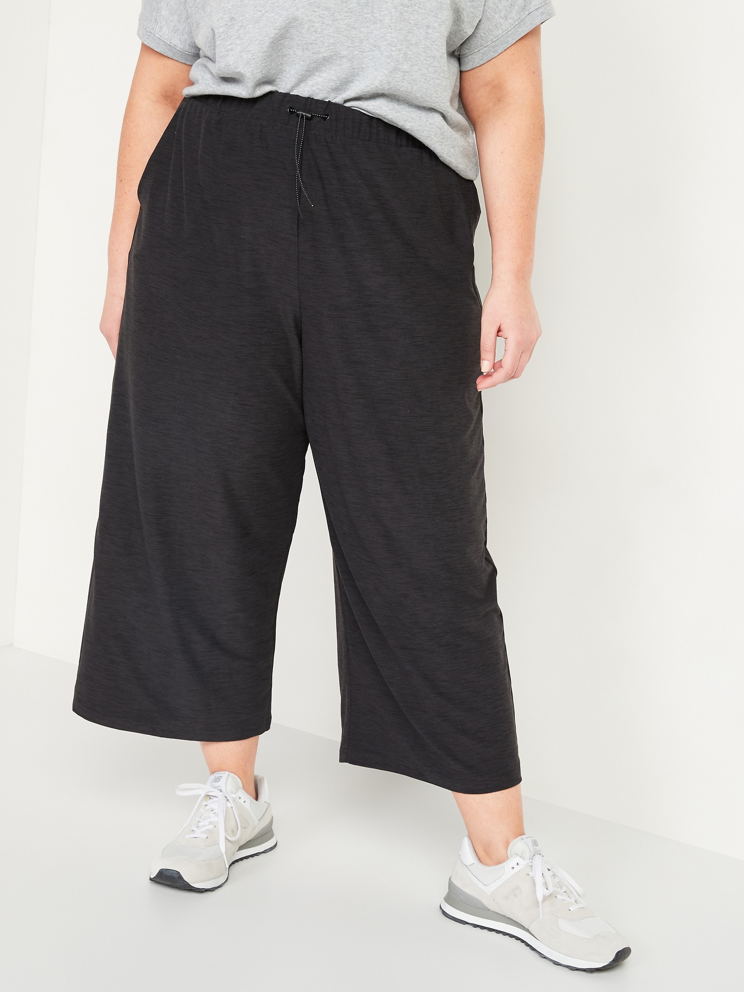 High-Waisted Breathe ON Crop Wide-Leg Pants for Women
