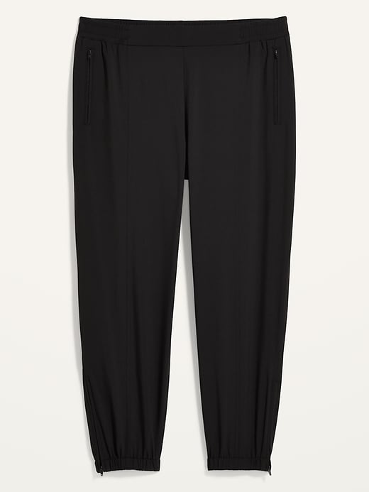 Image number 4 showing, Mid-Rise StretchTech Plus-Size Jogger Pants