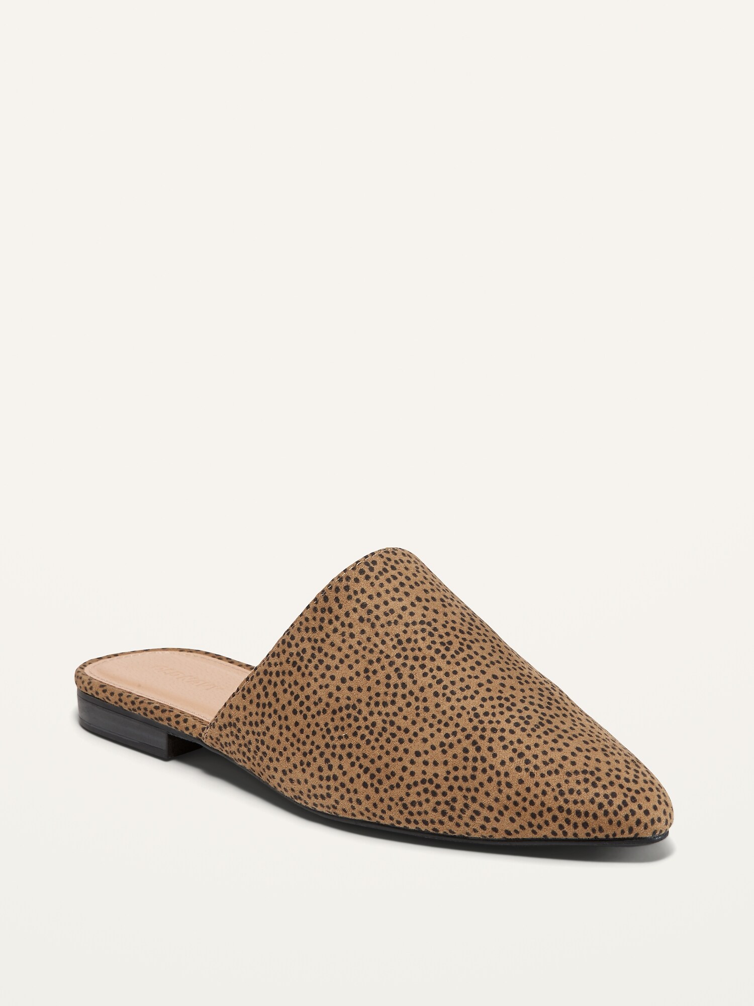 old navy suede mules