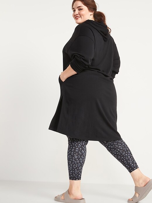 Extra long cheap plus size hoodie