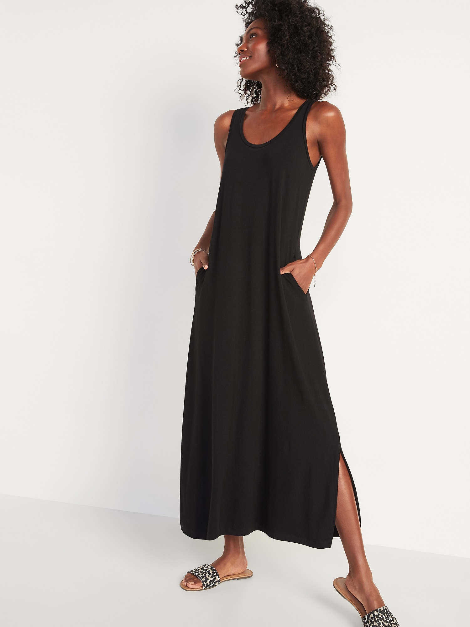 Jersey material sales maxi dress