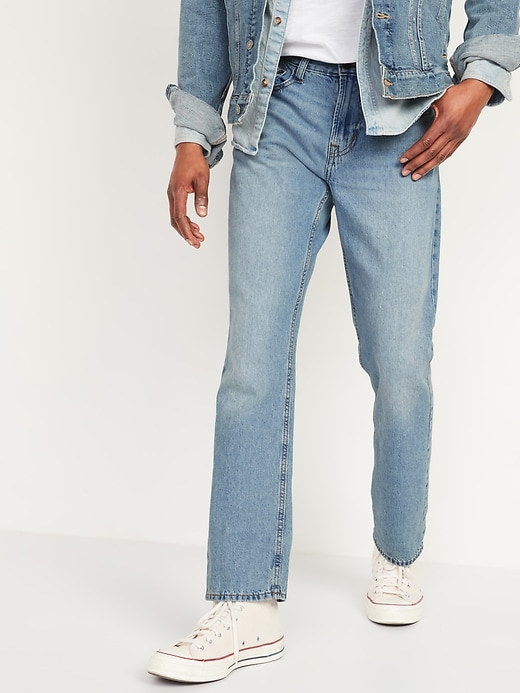 Straight Non-Stretch Jeans for Men | Old Navy