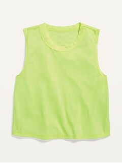 Ultra-Lite Cropped Tank Top for Girls