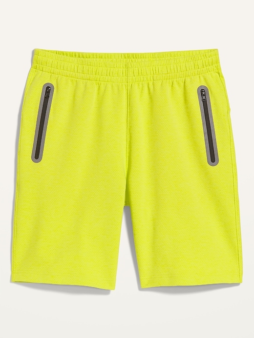 View large product image 1 of 1. Dynamic Fleece Pique Shorts -- 9-inch inseam