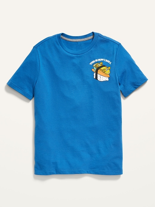 Crew-Neck Graphic T-Shirt For Boys | Old Navy